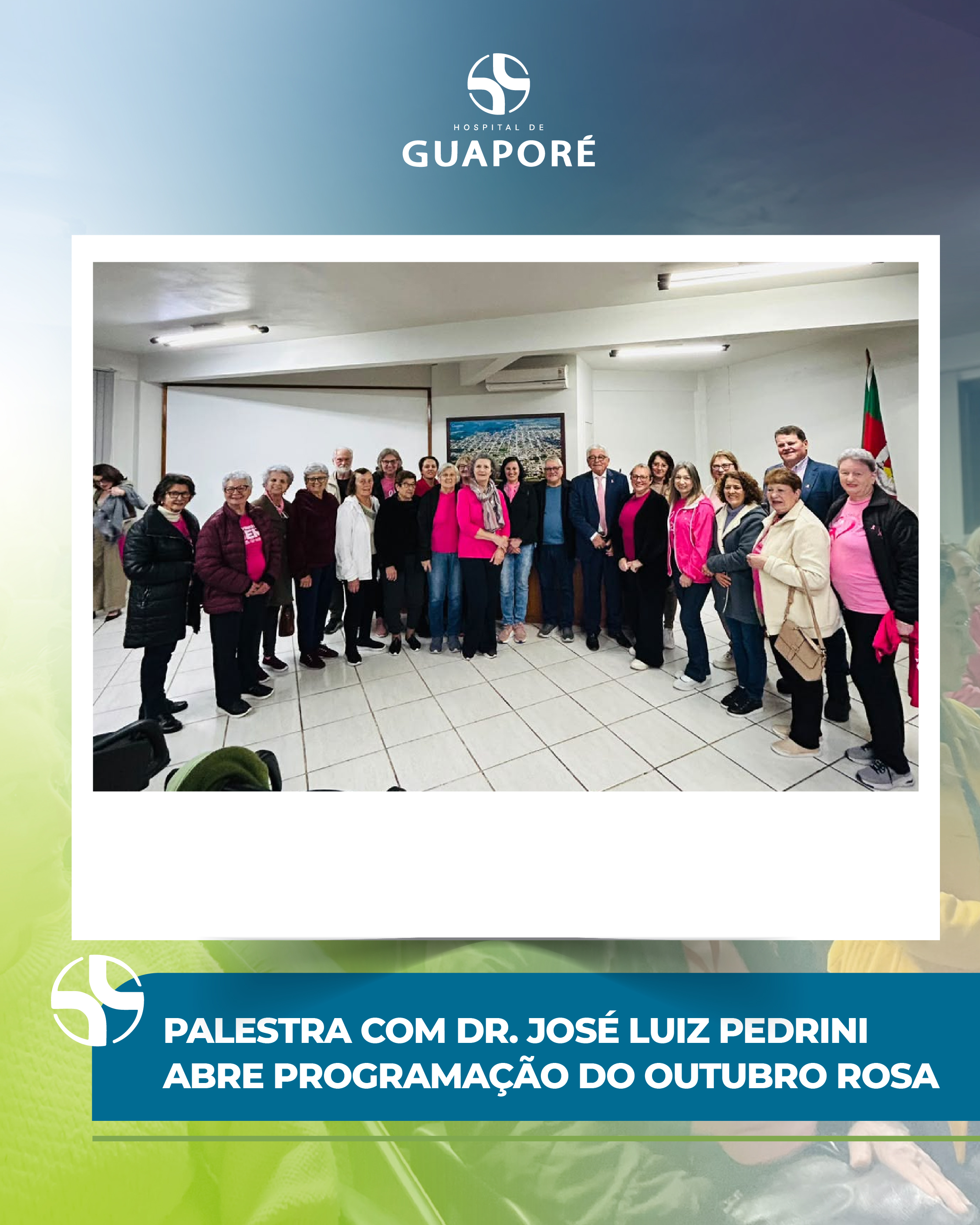 Primeira ação do Outubro Rosa é realizada pela campanha “Hospital Mais Rosa”