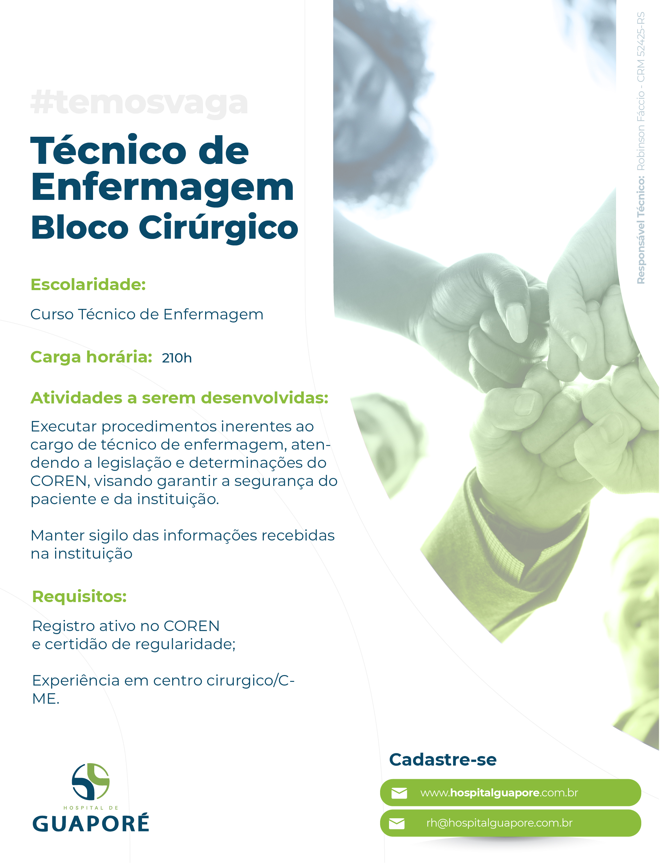 TÉCNICO DE ENFERMAGEM - BLOCO CIRÚRGICO