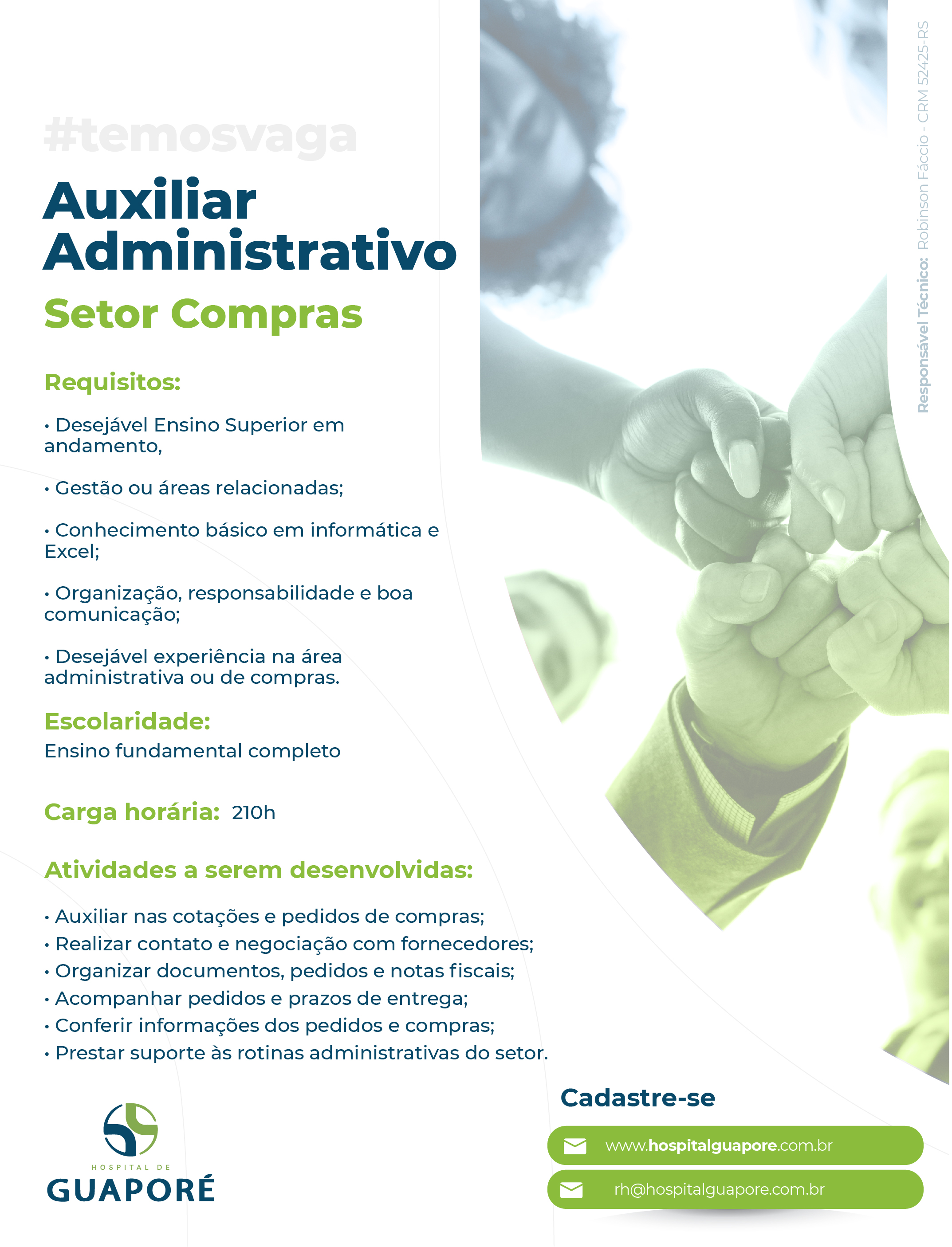 AUX ADMINSTRATIVO - COMPRAS